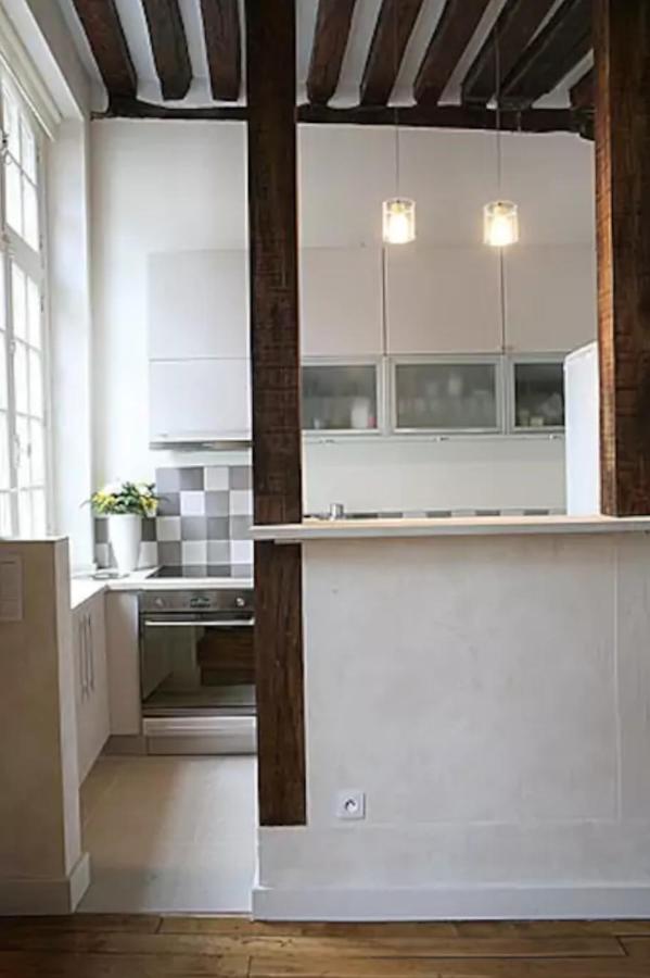 Charming Cosy Triplex In Trendy Marais Apartment Paris Luaran gambar